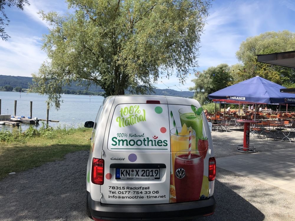 Smoothie Time Kühllieferung am Bodensee